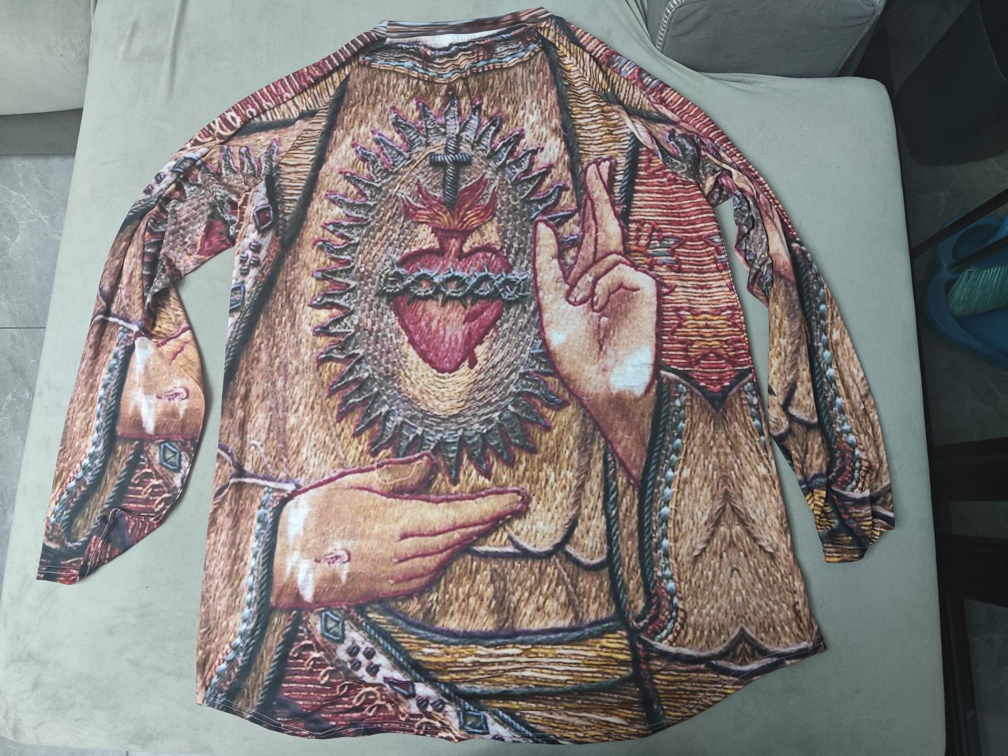 custom long sleeve tunic top crew neck pullover loose perosnalize printing no minimum custom long sleeve tunic top crew neck pullover loose perosnalize printing no minimum