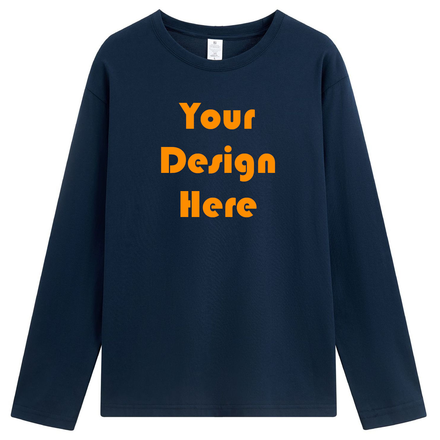 pure 100% combed cotton custom t-shirt printing no minimum design your own personalized long sleeve pure 100% combed cotton custom t-shirt printing no minimum design your own personalized long sleeve