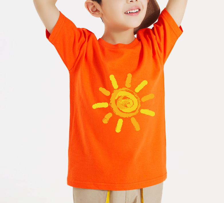 pure 100% cotton custom kids T-shirt printing no minimum design your own personalized short sleeve pure 100% cotton custom kids T-shirt printing no minimum design your own personalized short sleeve