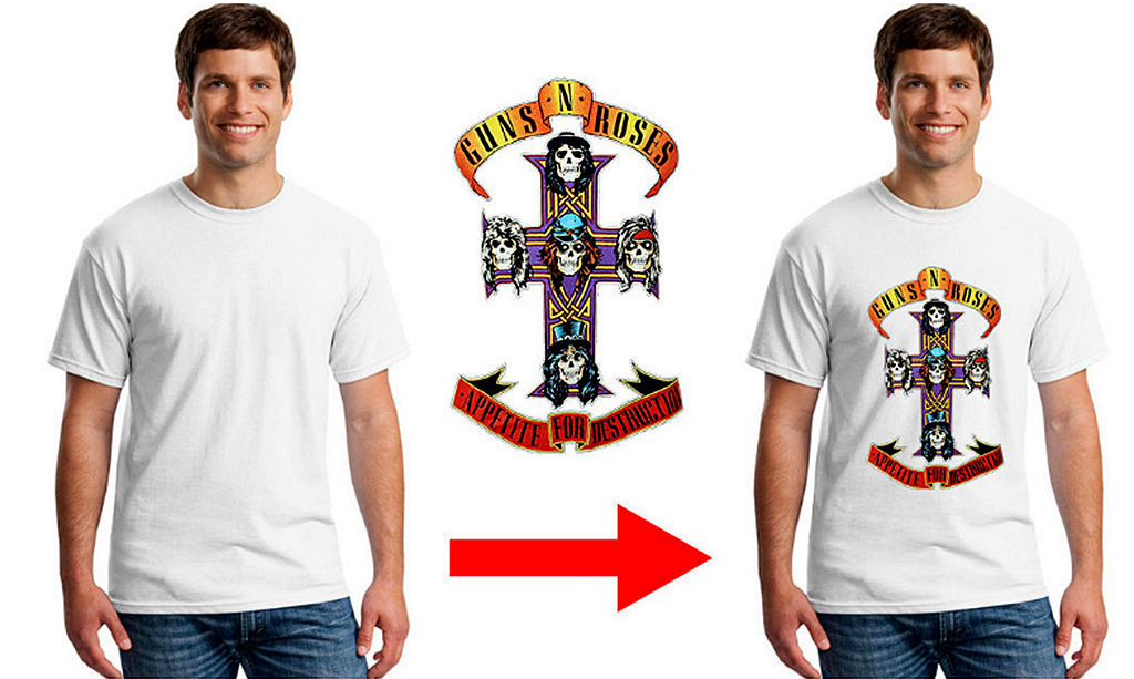 Premium pure 100% cotton custom t-shirt printing with no minimum order