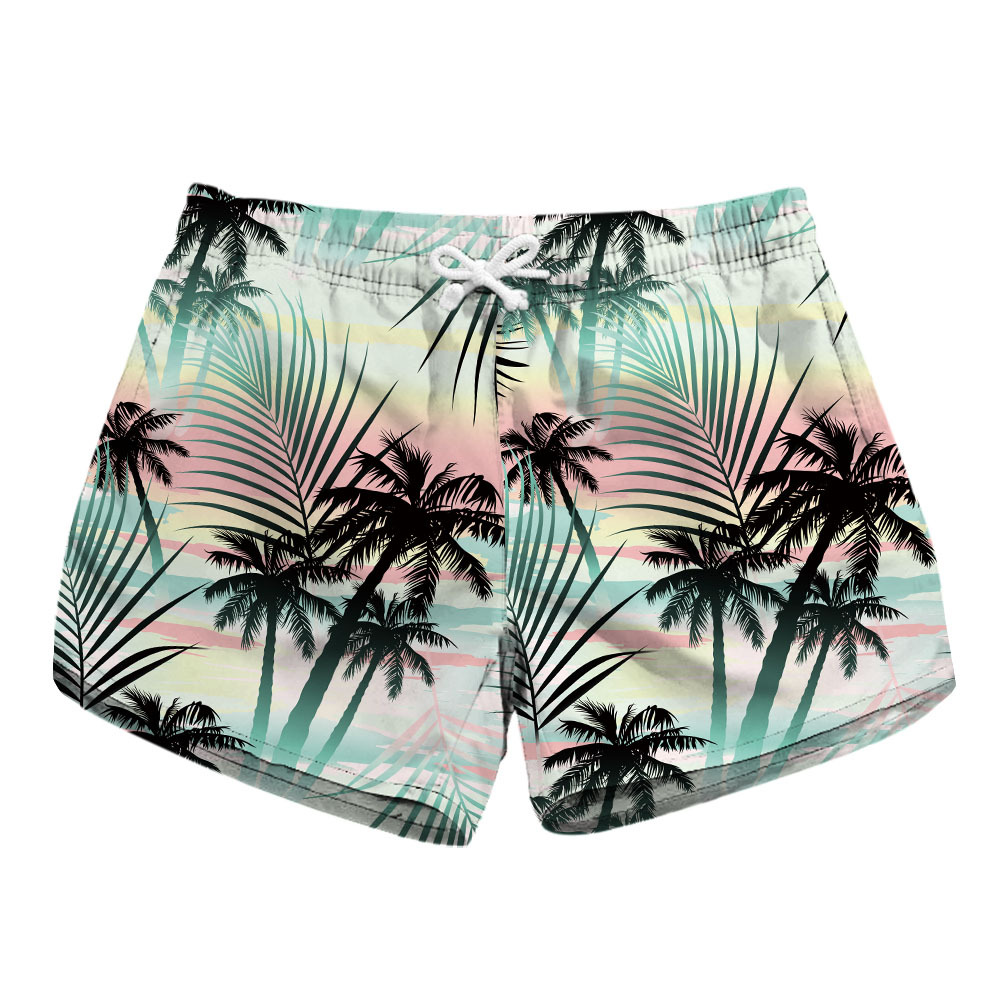 custom womens beach shorts board coverup ladies girls personalized printing custom womens beach shorts board coverup ladies girls personalized printing