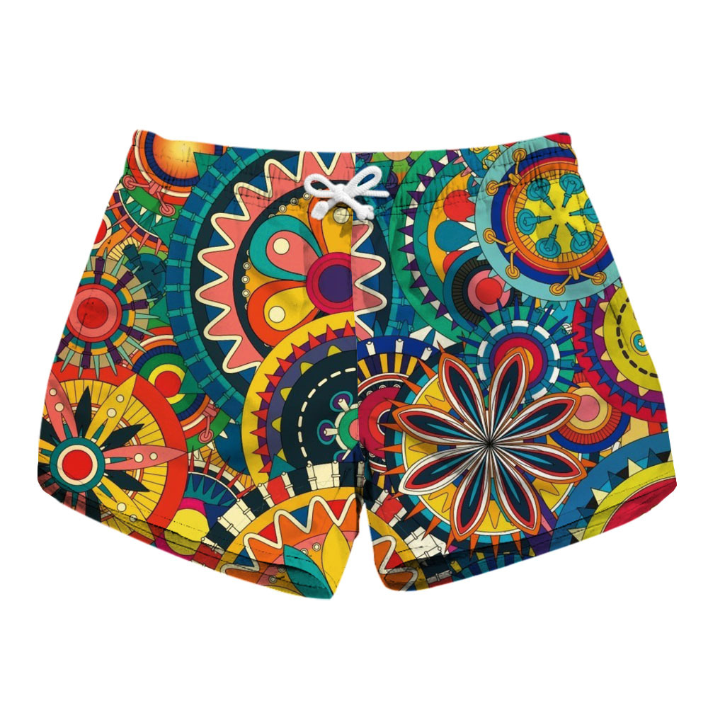 custom womens beach shorts board coverup ladies girls personalized printing custom womens beach shorts board coverup ladies girls personalized printing