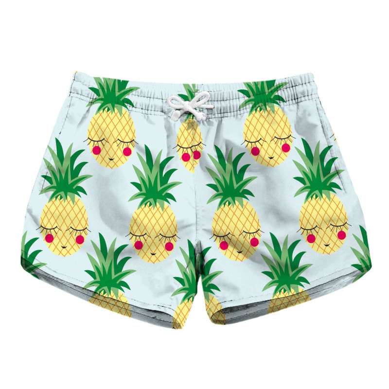 custom womens beach shorts board coverup ladies girls personalized printing pineapple custom womens beach shorts board coverup ladies girls personalized printing pineapple