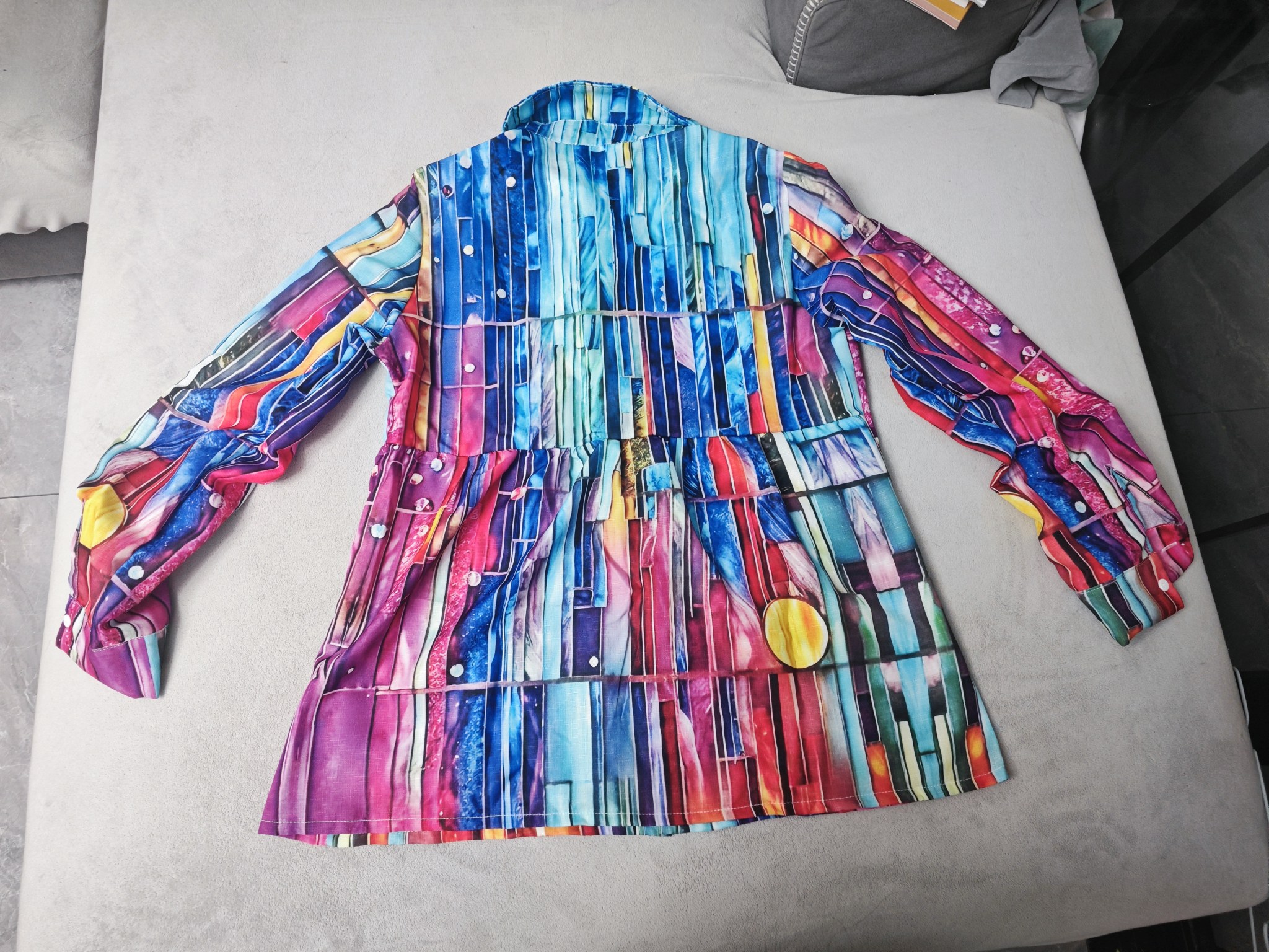 custom women's casual long sleeve button up shirt summer floral top no minimum custom women's casual long sleeve button up shirt summer floral top no minimum