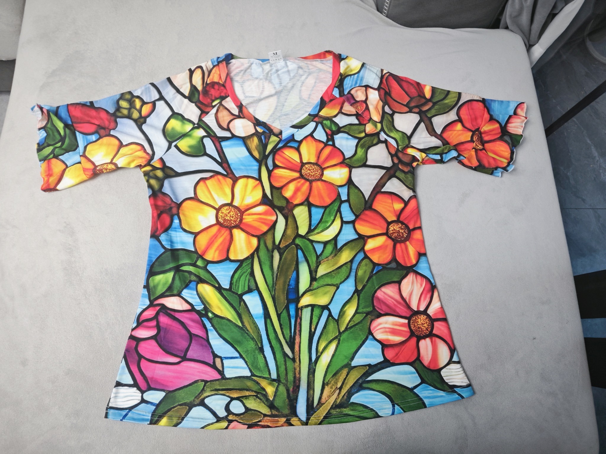 custom women's t-shirt ruffle short sleeve v-neck personalized printing create your own no minimum custom women's t-shirt ruffle short sleeve v-neck personalized printing create your own no minimum