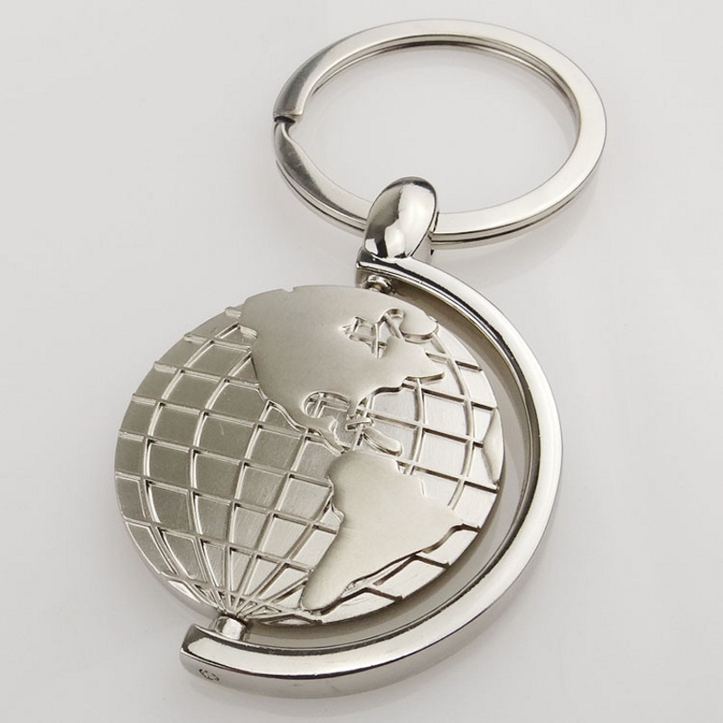 World Globe Keychain