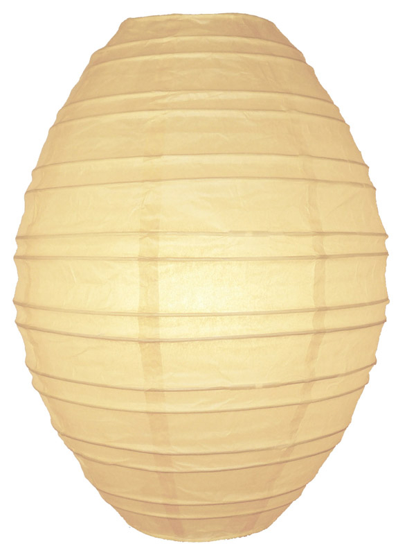 Olive-shaped Paper Lantern