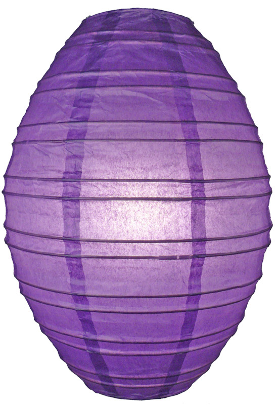 Olive-shaped Paper Lantern