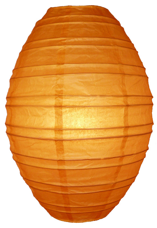 Olive-shaped Paper Lantern