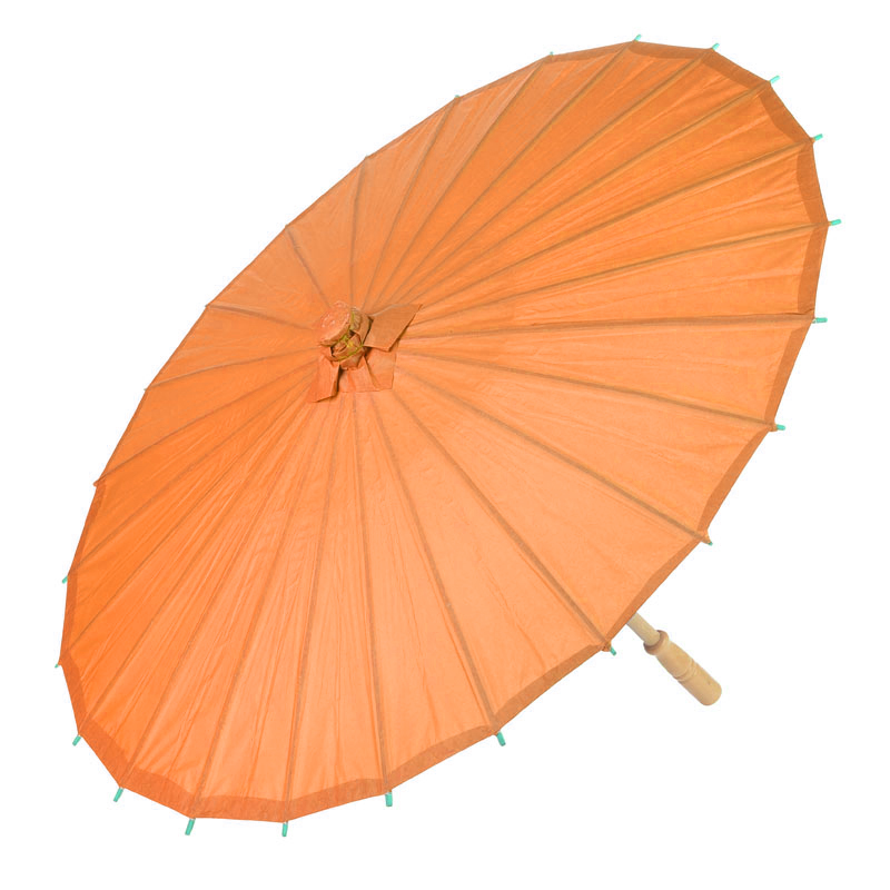Paper Solid Color Parasols