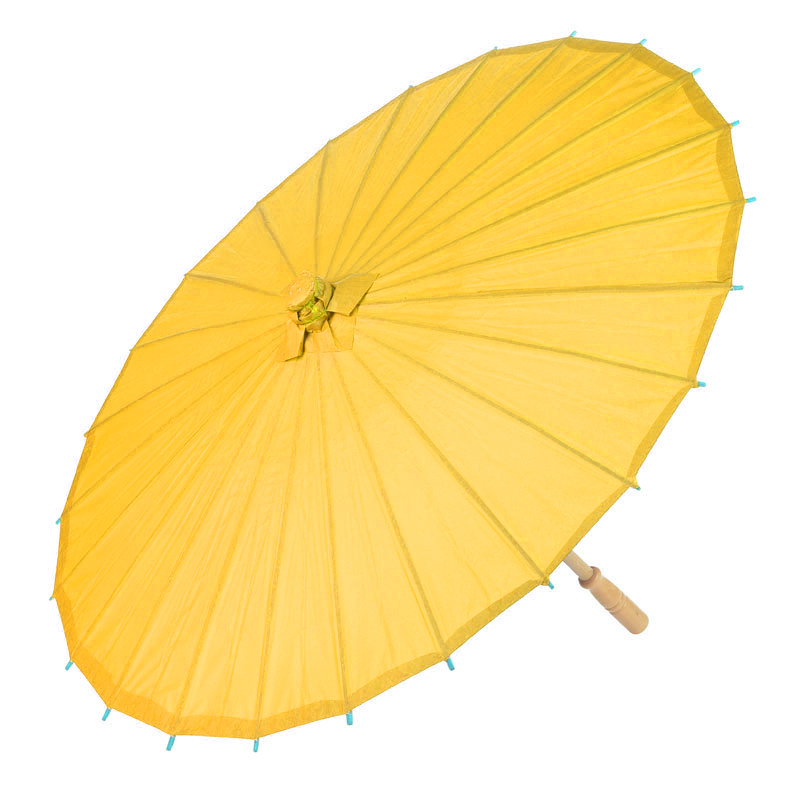Paper Solid Color Parasols