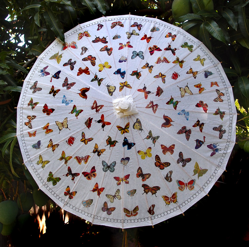 Butterflies Paper Parasols