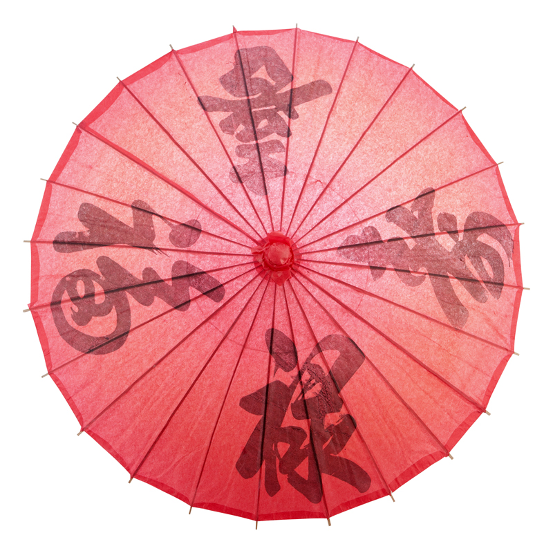Chinese Best Wishes Paper Parasol