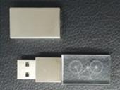 Crystal USB flash drive