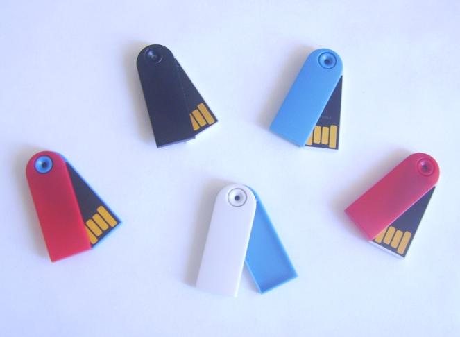 Swivel USB Flash Memory Drive