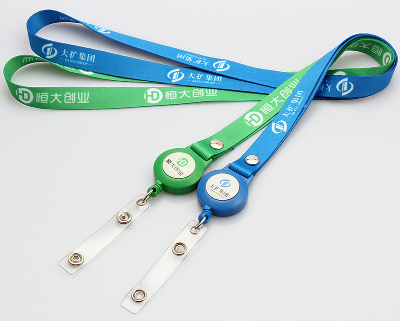 Retractable badge lanyards Retractable badge reel lanyards, riveted joint