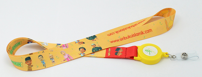 Retractable badge lanyards Retractable badge reel lanyards, stitched joint, wholesale