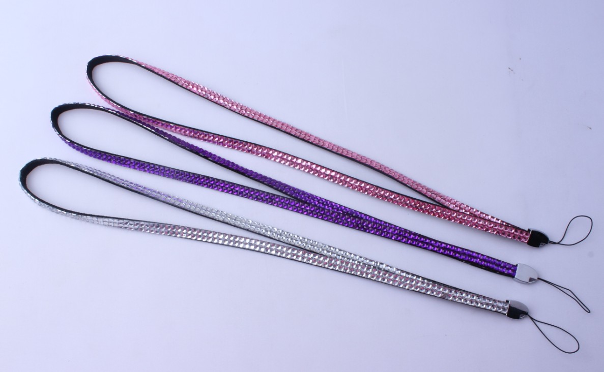 glitter rhinestone lanyard for cell phone, USB flash drive, digital camera, MP3 player glitter rhinestone lanyard for cell phone, USB flash drive, digital camera, MP3 player