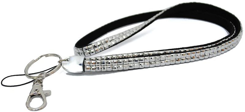 Rhinestone Lanyard For Badge & Key Rhinestone Lanyard For Badge & Key