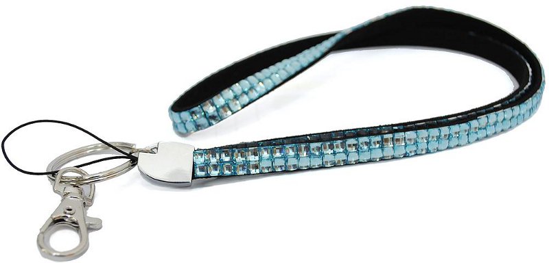 Rhinestone Lanyard For Badge & Key Rhinestone Lanyard For Badge & Key