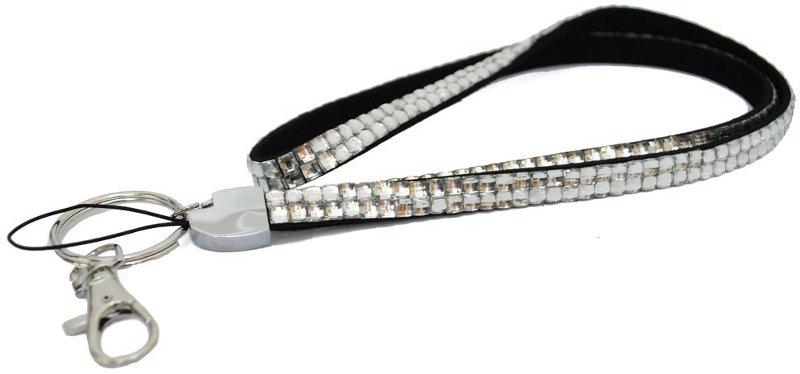 Rhinestone Lanyard For Badge & Key Rhinestone Lanyard For Badge & Key