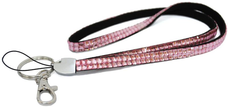 Rhinestone Lanyard For Badge & Key Rhinestone Lanyard For Badge & Key