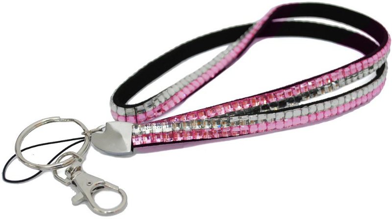 Rhinestone Lanyard For Badge & Key Rhinestone Lanyard For Badge & Key