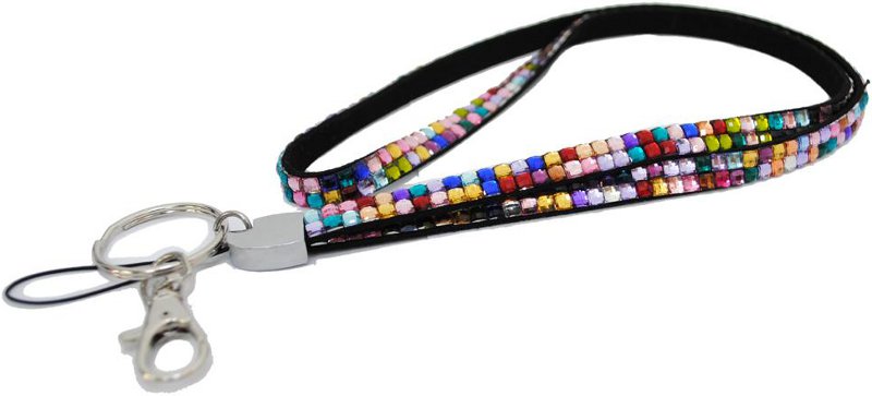 Rhinestone Lanyard For Badge & Key Rhinestone Lanyard For Badge & Key