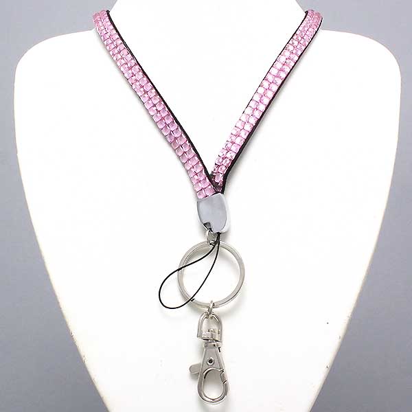 custom sparkly lanyard for keys, id card, USB flash drive custom sparkly lanyard for keys, id card, USB flash drive