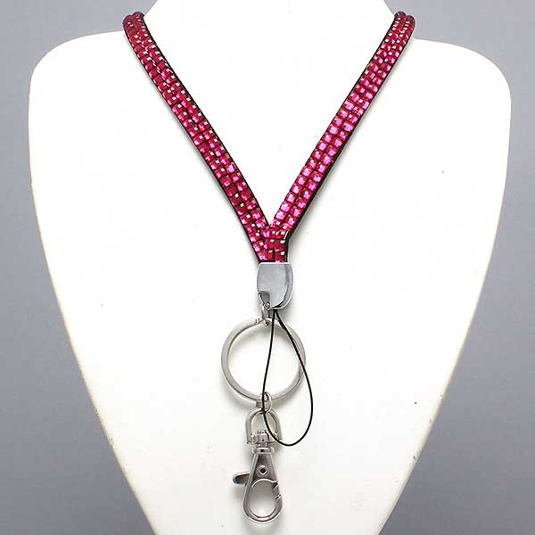 custom sparkly lanyard for keys, id card, USB flash drive custom sparkly lanyard for keys, id card, USB flash drive