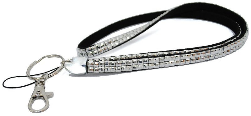 Rhinestone Lanyard For Badge, Key or Cell Phone Rhinestone Lanyard For Badge, Key or Cell Phone