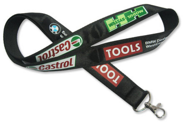 two layer satin lanyard with custom logo printed two layer satin lanyard with custom logo printed