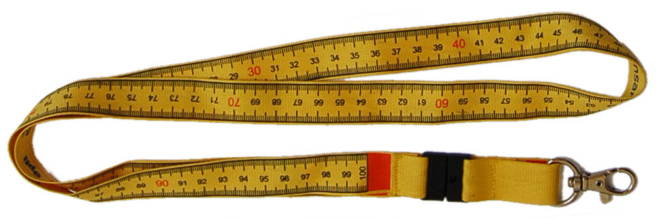 custom ruler lanyard, safety breakaway custom ruler lanyard, safety breakaway