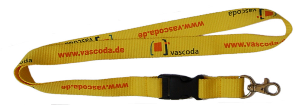 personalised silkscreen printed lanyard personalised screen printed lanyard