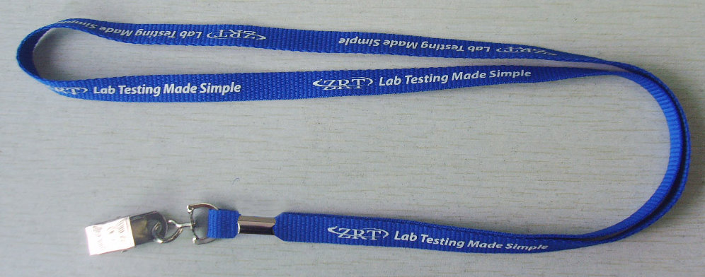 custom lanyards, bulldog clip, metal crimp custom lanyards, bulldog clip, metal crimp