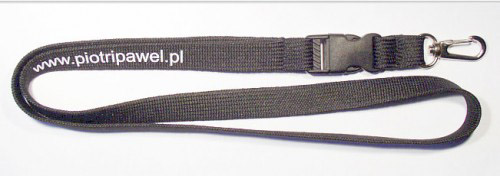 custom Tubular lanyard screen printed lanyard