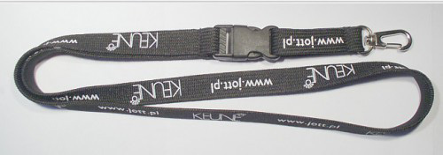 custom Tubular lanyard screen printed lanyard