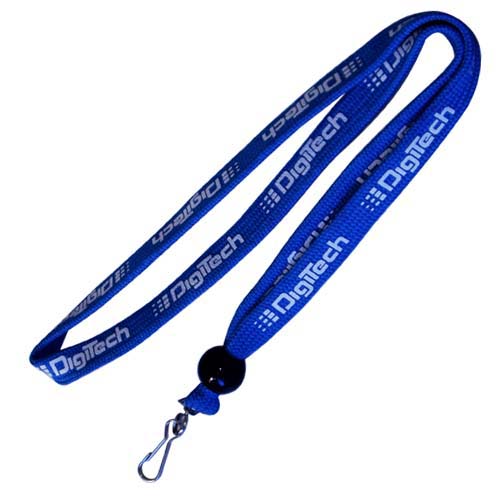 custom Tubular lanyard screen printed lanyard