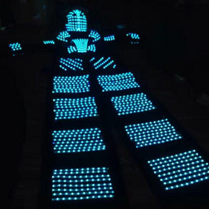 LED light up robot suit
