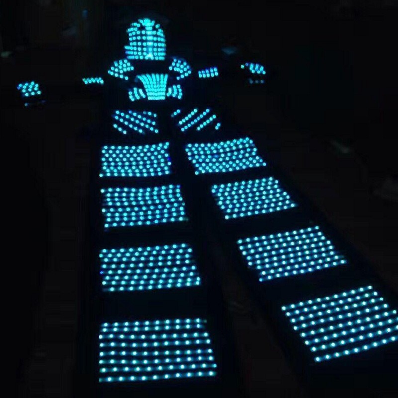 light up led robot suit, extra long LED costume clothing wholesale light up led robot suit, extra long LED costume clothing wholesale