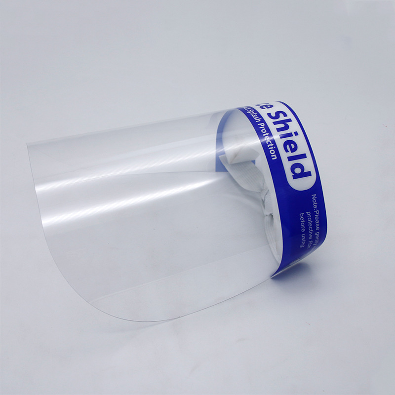 safety protective face shield transparent clear plastic wholesale