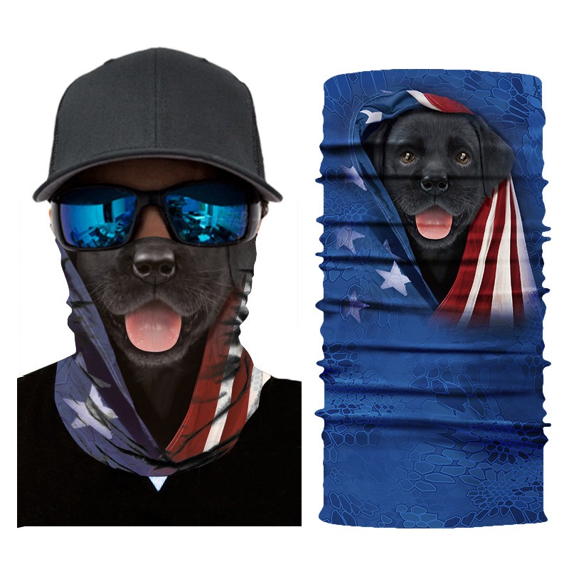 dog animal neck gaiter sun UV protection tube face mask warmer wholesale