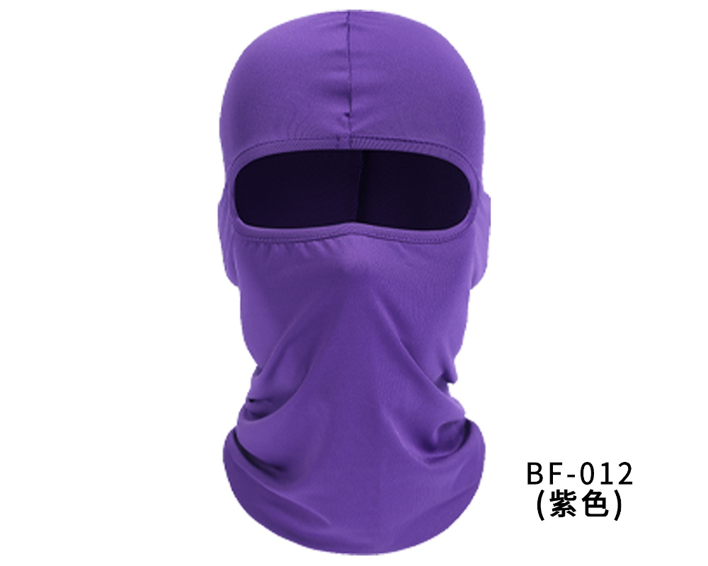 purple balaclava cycling motorcycle full face mask wholesale