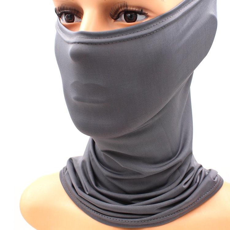 Ice Silk Blank Cooling Neck Gaiter Face Mask Sun UV Protection