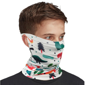 kids neck gaiter with ear holes