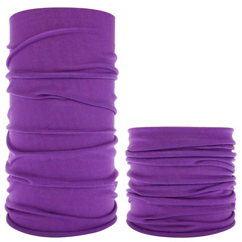 purple plain neck gaiter for sale UV protection cycling cover
