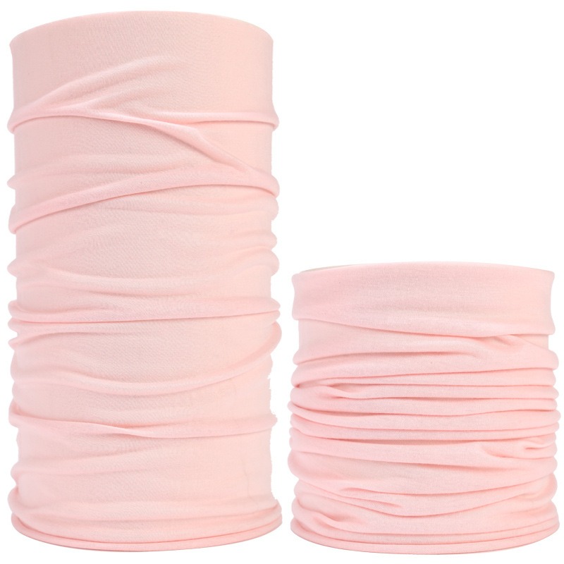 pink plain neck gaiter for sale UV protection cycling cover