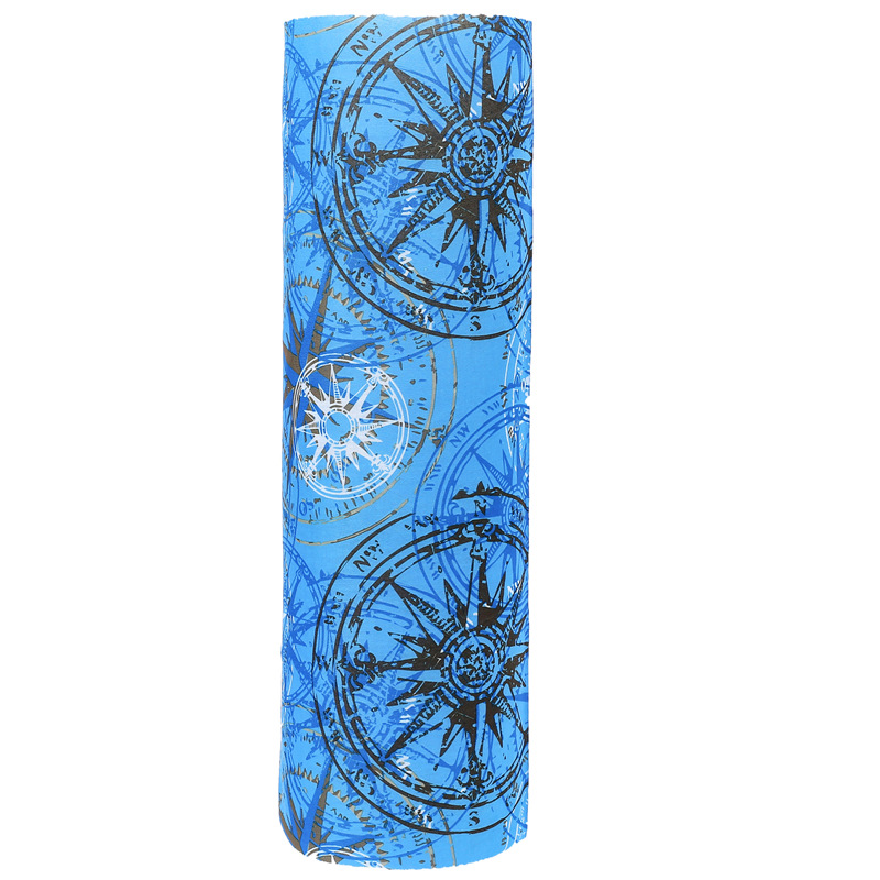 seamless printed neck gaiter thin lightweight breathable