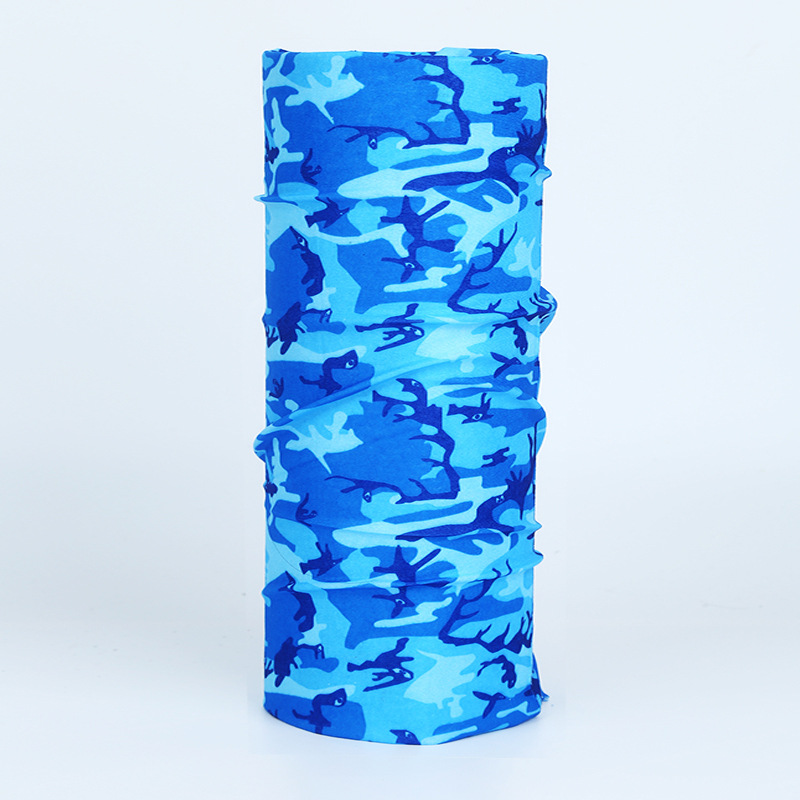 seamless printed neck gaiter thin lightweight breathable