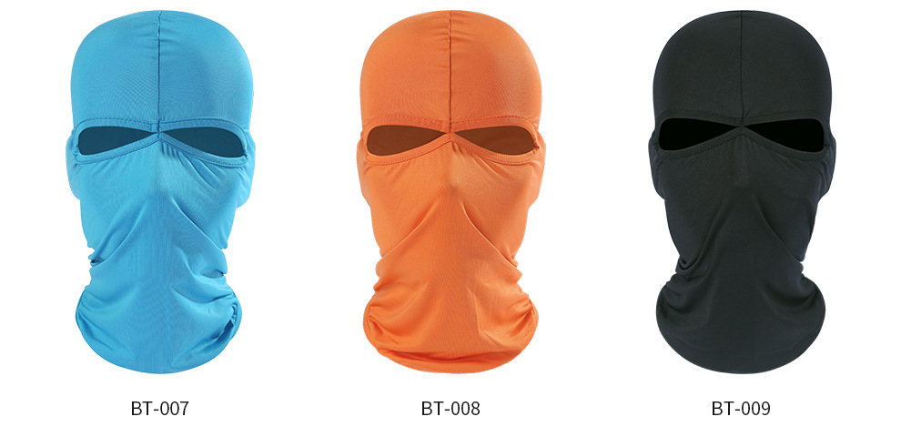 summer anti-UV sun protection dust proof sports cycling balaclava, motorcycle full face mask wholesale